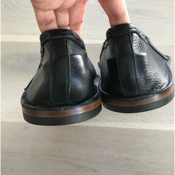 Armando Cabral black soft supple Leather Slip On Shoes loafers Size 45 - Picture 4 of 9